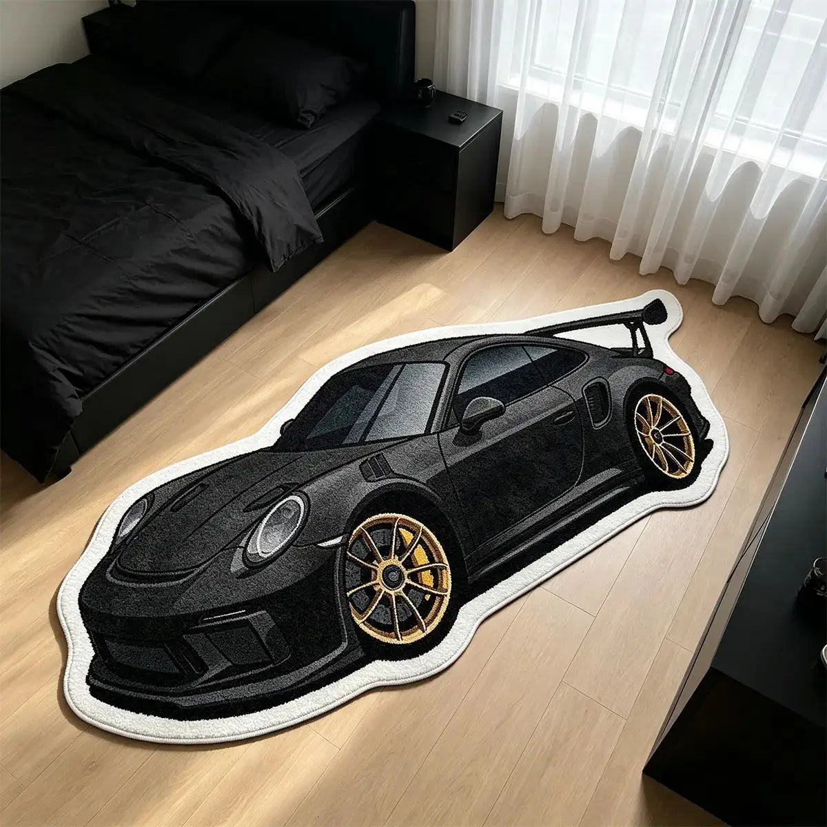 Sports Car Rug