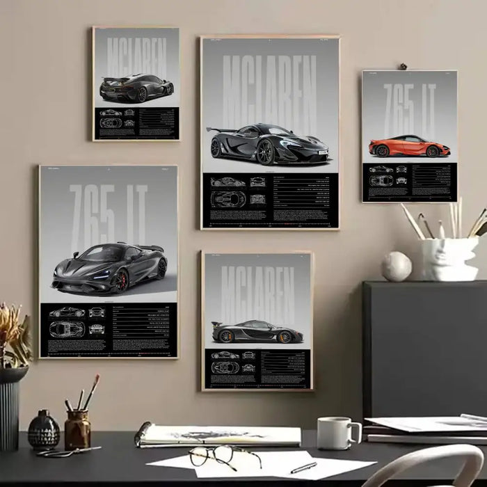 Supercar Canvas Print
